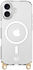 AVY Apple iPhone 17 Hoesje met Koord Haakjes MagSafe Transparant afbeelding 1