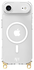 AVY Apple iPhone Air Hoesje met Koord Haakjes MagSafe Transparant afbeelding 1