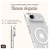 AVY Apple iPhone Air Hoesje met Koord Haakjes MagSafe Transparant afbeelding 2