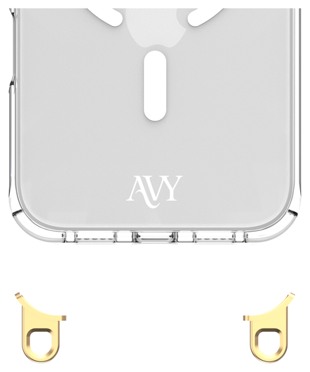 AVY Apple iPhone 17 Pro Hoesje met Koord Haakjes MagSafe Transparant afbeelding 12