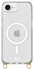 AVY Apple iPhone 16e Hoesje met Koord Haakjes MagSafe Transparant afbeelding 1
