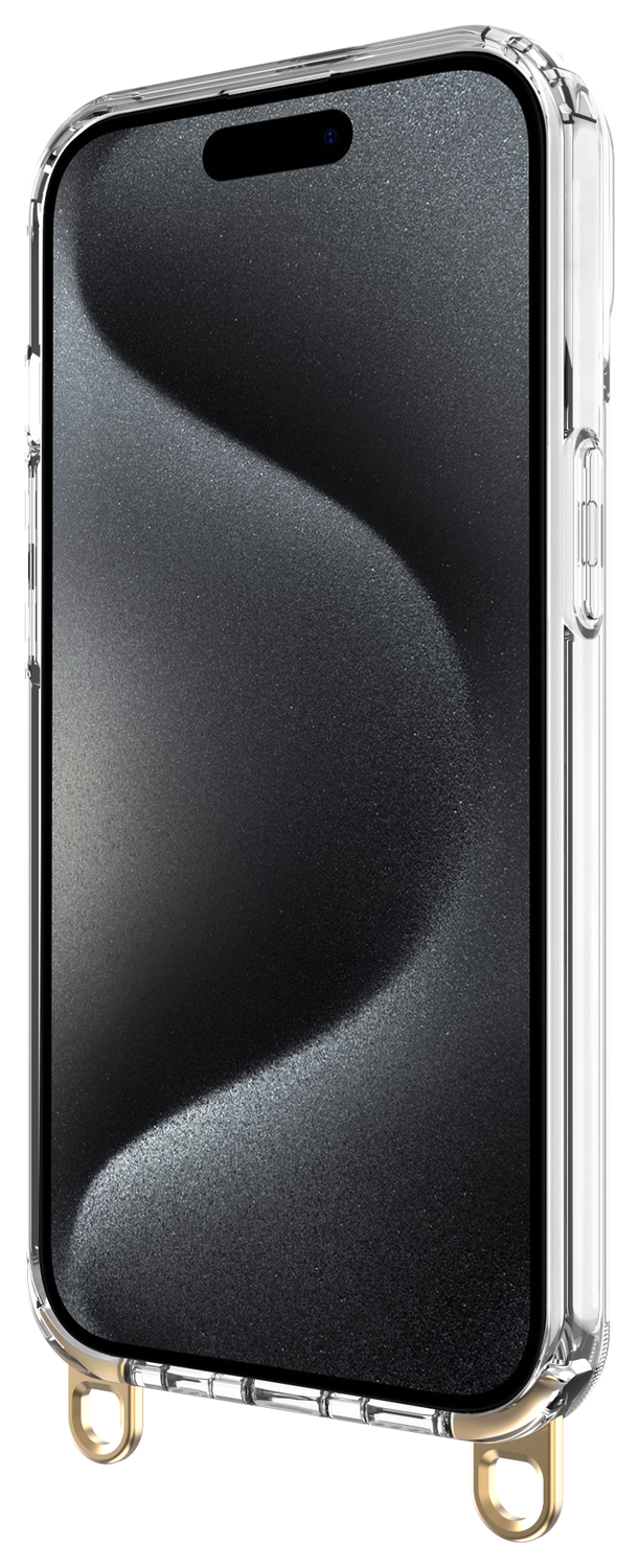 AVY Apple iPhone 15 Pro Hoesje met Koord Haakjes MagSafe Transparant afbeelding 15