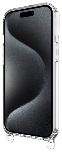 AVY Apple iPhone 15 Pro Hoesje met Koord Haakjes MagSafe Transparant afbeelding 13