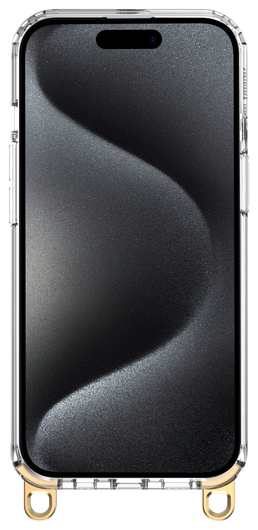 AVY Apple iPhone 15 Pro Hoesje met Koord Haakjes MagSafe Transparant afbeelding 14