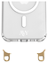 AVY Apple iPhone 14 Pro Hoesje met Koord Haakjes MagSafe Transparant afbeelding 7