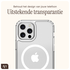 AVY Apple iPhone 12 Pro Max Hoesje met Koord Haakjes MagSafe Transparant afbeelding 3