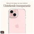 AVY Apple iPhone 15 Hoesje met Koord Haakjes Transparant afbeelding 4
