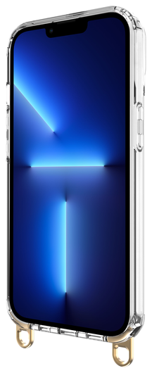 AVY Apple iPhone 13 Pro Hoesje met Koord Haakjes Transparant afbeelding 15