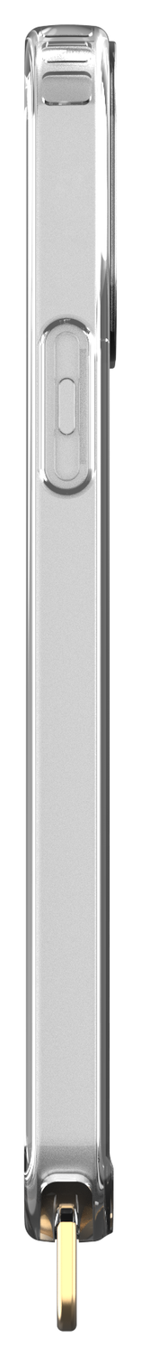 AVY Apple iPhone 12 / 12 Pro Hoesje met Koord Haakjes Transparant afbeelding 15