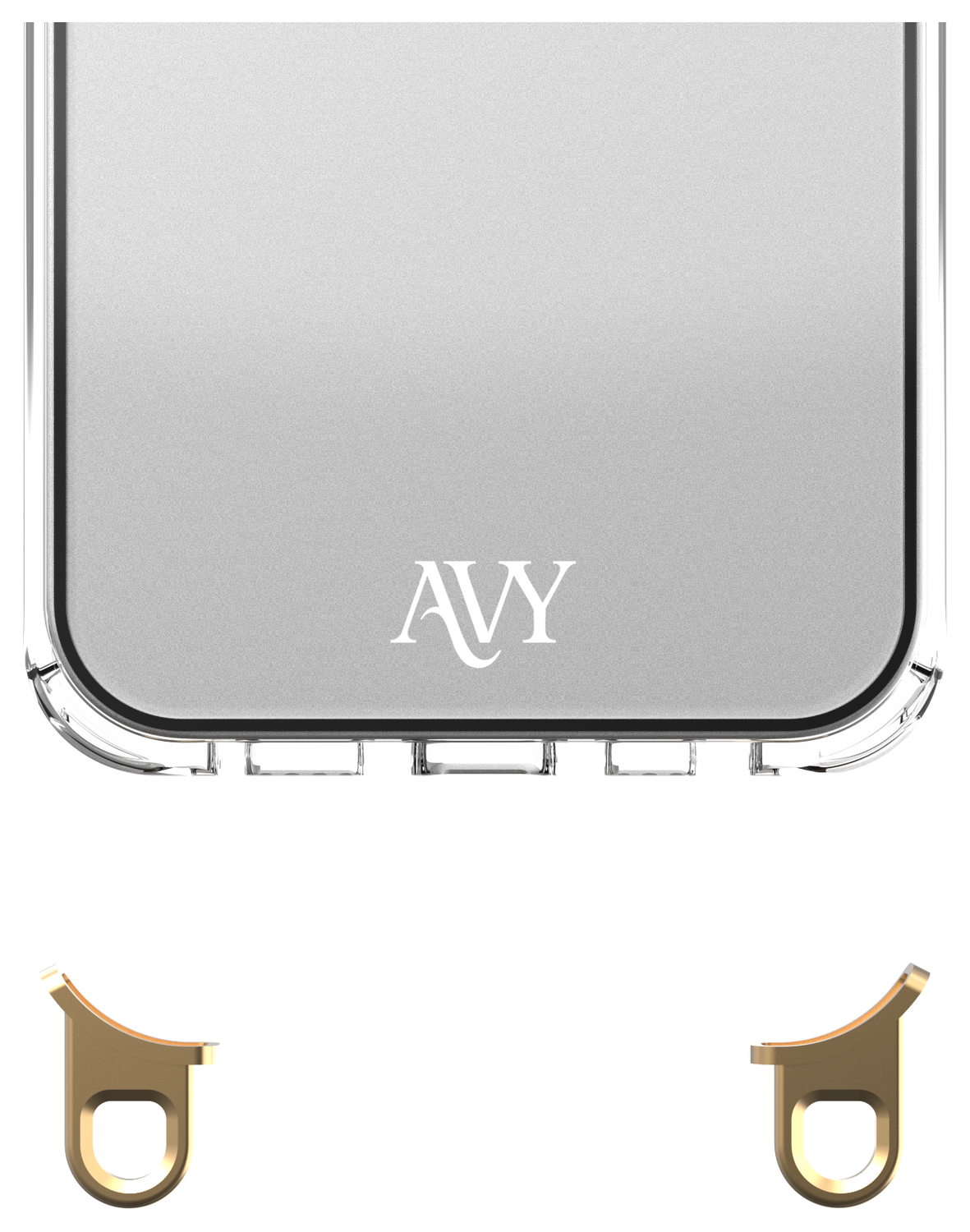 AVY Apple iPhone 12 Pro Max Hoesje met Koord Haakjes Transparant afbeelding 8