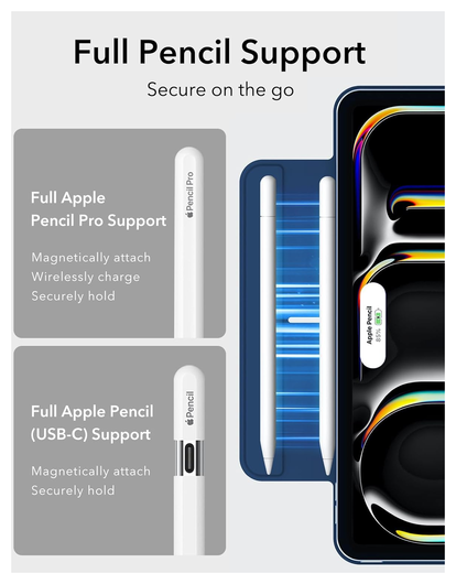 ESR Rebound Magnetic iPad Pro 13 (2024/2025) Hoes Book Case Blauw afbeelding 5