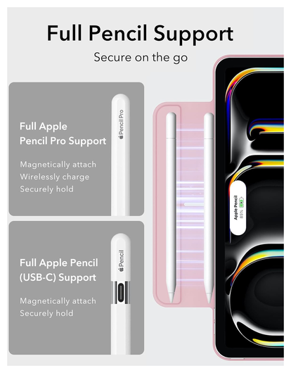 ESR Rebound Magnetic iPad Pro 13 (2024/2025) Hoes Book Case Roze afbeelding 5