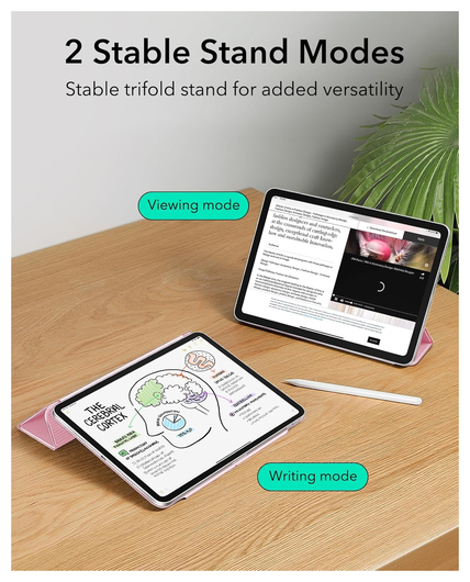 ESR Rebound Magnetic iPad Pro 13 (2024/2025) Hoes Book Case Roze afbeelding 7