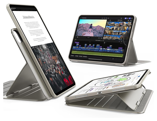 ESR Shift iPad Pro 13 (2024/2025) Hoes Book Case Sleep/Wake Tianium afbeelding 1