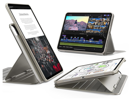 ESR Shift iPad Pro 13 (2024/2025) Hoes Book Case Sleep/Wake Tianium afbeelding