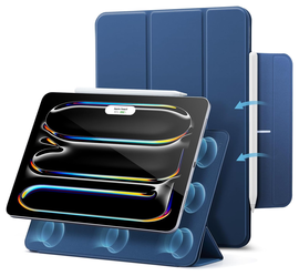 ESR Rebound Magnetic iPad Pro 11 (2024/2025) Hoes Book Case Blauw afbeelding
