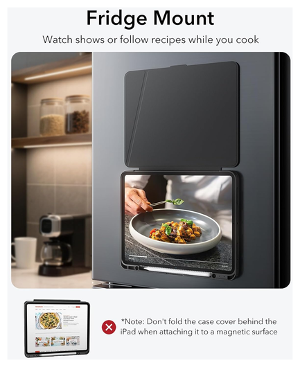 ESR Flip Magnetic iPad Pro 11 (2024/2025) Hoes Book Case met Standaard Zwart afbeelding 8