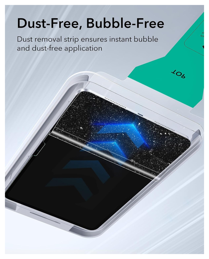 ESR UltraFit Classic iPad Pro 11 (2024/2025) Screen Protector (2-Pack) afbeelding 6