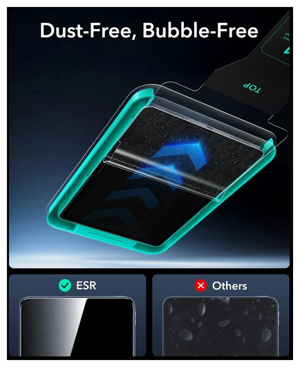 ESR UltraFit Armorite iPad Pro 11 (2024/2025) Screen Protector (2-Pack) afbeelding 7