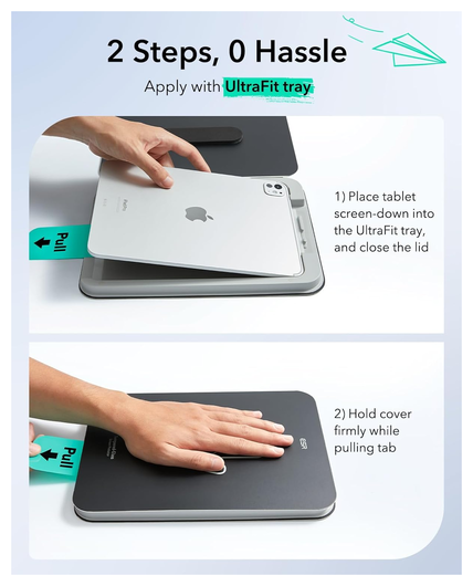 ESR UltraFit Paper Feel iPad Pro 11 (2024/2025) Screen Protector (2-Pack) afbeelding 5