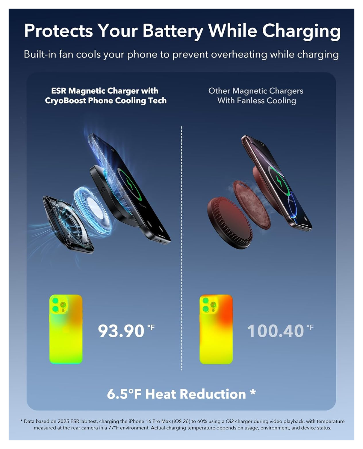 ESR Qi2 Telefoonhouder Auto Ventilatierooster met 25W MagSafe Opladen Zwart afbeelding 8