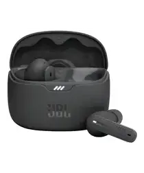 JBL Tune Beam Draadloze Oordopjes Active Noise Cancelling Zwart afbeelding