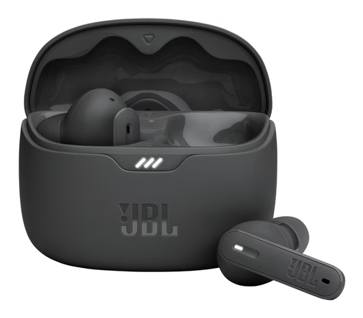 JBL Tune Beam Draadloze Oordopjes Active Noise Cancelling Zwart afbeelding 1