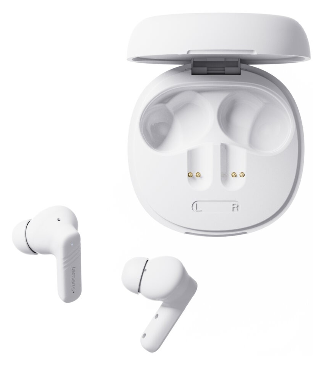4Smarts Skybuds Screen Pro ANC Headset Draadloze Oordopjes Wit afbeelding 3