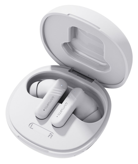 4Smarts Skybuds Screen Pro ANC Headset Draadloze Oordopjes Wit afbeelding 2