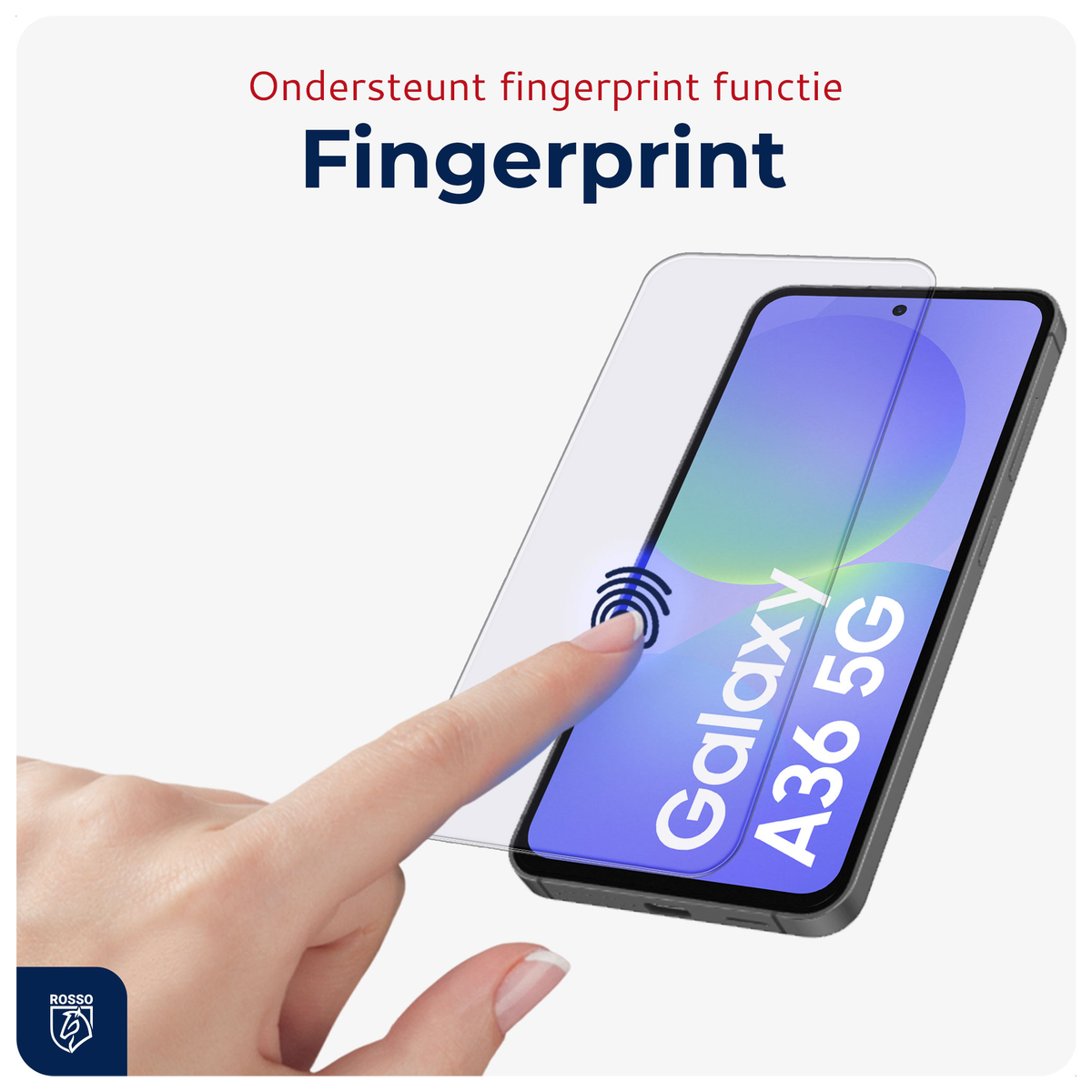 Rosso Samsung Galaxy A36 Tempered Glass met Installatietray (2-Pack) afbeelding 2