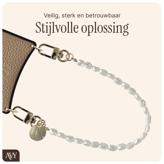 AVY Universeel Armband Polsband Telefoonkoord (30CM) Perla Chic afbeelding 11