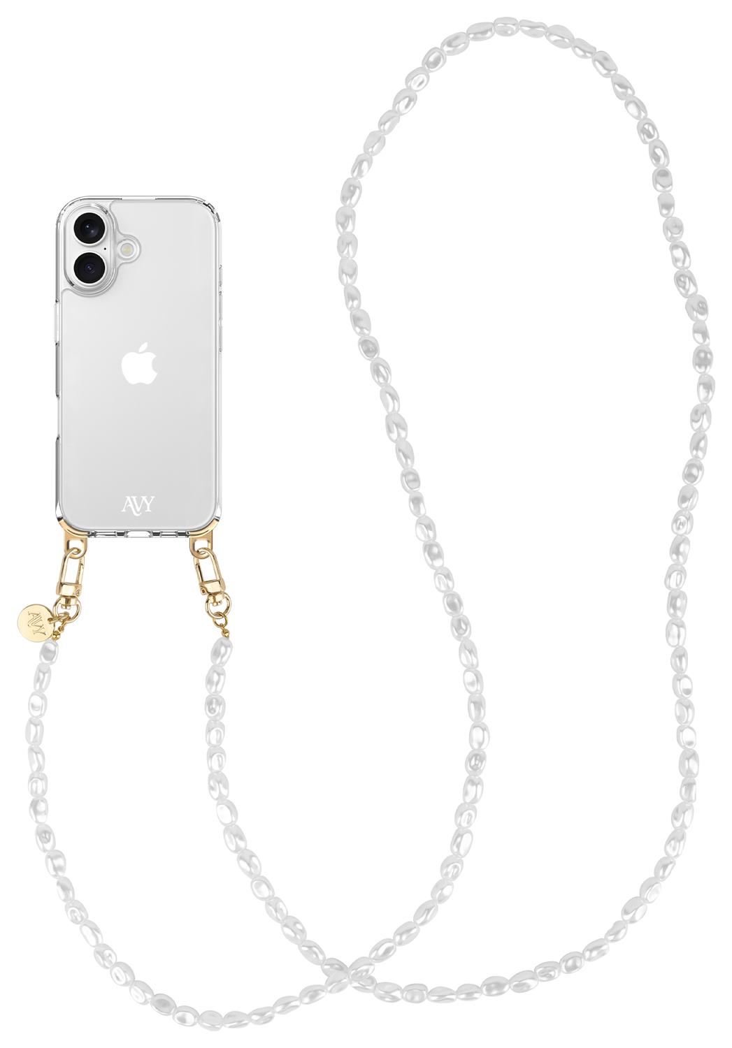 AVY Universeel Ketting Crossbody Telefoonkoord (120CM) Perla Chic afbeelding 13
