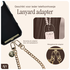 AVY Universeel Armband Polsband Telefoonkoord (30CM) Aurum Lien afbeelding 8