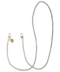 AVY Universeel Ketting Crossbody Telefoonkoord (120CM) Silver Spark afbeelding