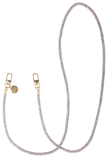 AVY Universeel Ketting Crossbody Telefoonkoord (120CM) Silver Spark afbeelding 1