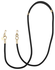 AVY Verstelbaar Crossbody Telefoonkoord / Telefoontouw (130CM) Tressé Black afbeelding 4