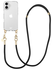 AVY Verstelbaar Crossbody Telefoonkoord / Telefoontouw (130CM) Tressé Black afbeelding 6