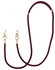 AVY Verstelbaar Crossbody Telefoonkoord / Telefoontouw (130CM) Tressé Burgundy afbeelding 6