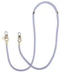 AVY Verstelbaar Crossbody Telefoonkoord / Telefoontouw (130CM) Tressé Purple afbeelding