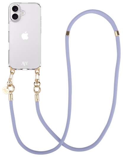AVY Verstelbaar Crossbody Telefoonkoord / Telefoontouw (130CM) Tressé Purple afbeelding 6