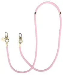 AVY Verstelbaar Crossbody Telefoonkoord / Telefoontouw (130CM) Tressé Pink afbeelding