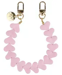 AVY Universele Hartjes Armband Polsband Telefoonkoord (30CM) Cupid Pink afbeelding