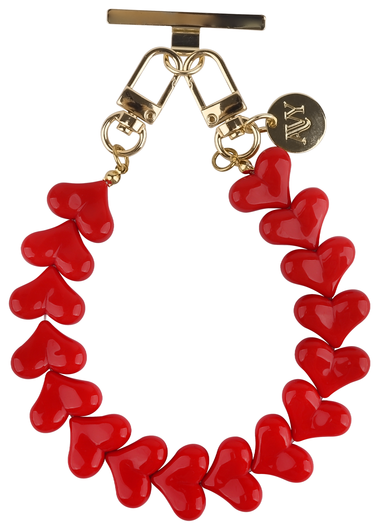 AVY Universele Hartjes Armband Polsband Telefoonkoord (30CM) Cupid Red afbeelding 9