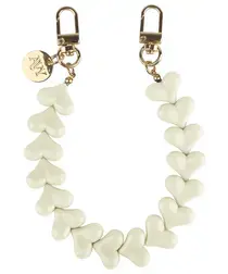 AVY Universele Hartjes Armband Polsband Telefoonkoord (30CM) Cupid Beige afbeelding