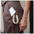 AVY Universele Hartjes Armband Polsband Telefoonkoord (30CM) Cupid Beige afbeelding 2