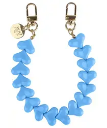 AVY Universele Hartjes Armband Polsband Telefoonkoord (30CM) Cupid Blue afbeelding