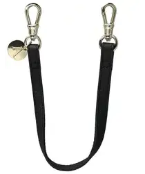 AVY Leren Armband Polsband Telefoonkoord (30CM) Leather Zwart afbeelding