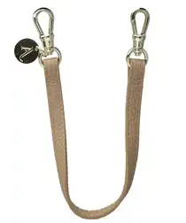 AVY Leren Armband Polsband Telefoonkoord (30CM) Leather Beige afbeelding