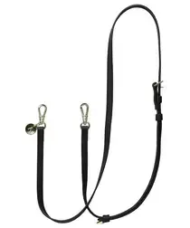 AVY Verstelbaar Leren Crossbody Telefoonkoord (130CM) Leather Black afbeelding