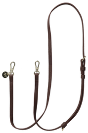 AVY Verstelbaar Leren Crossbody Telefoonkoord (130CM) Leather Chocolate